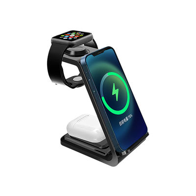 Super Voltagem Wireless Multifuncional 3 em 1 Suporte de Carregamento 9V dobrável