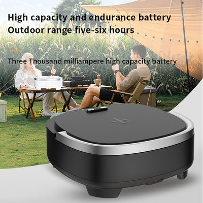 Porta-vozes ABS Bluetooth Qi Charger 4.2 Versão Com Relógio Alarme