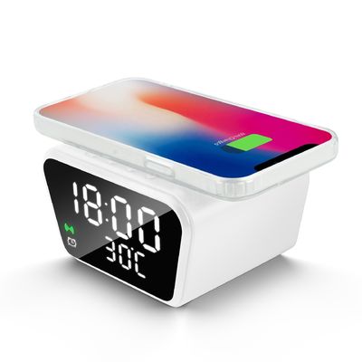 Relógio de carregador sem fio Oem Qi
