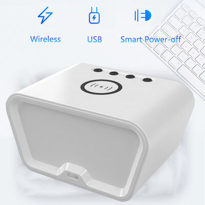 Relógio de carregamento sem fio Qi rápido 3 em 1 15w para telefones celulares