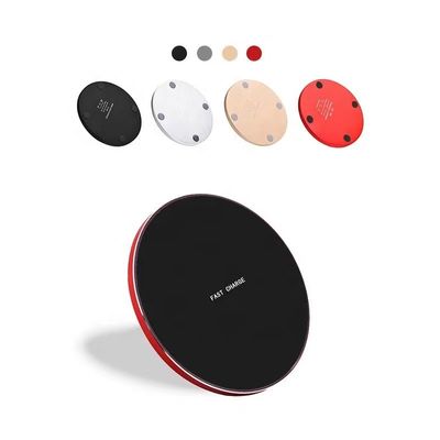 Liga de alumínio Samsung Fast Qi Pad de carregamento sem fio 10w Mobile