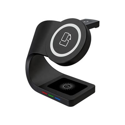 Inteligente Magnético 4 em 1 Carregador Rápido 10W Multi Função Para Android