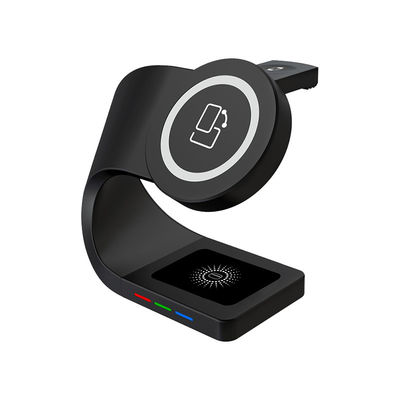 Inteligente Magnético 4 em 1 Carregador Rápido 10W Multi Função Para Android