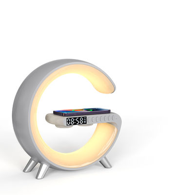 Alto-falante Bluetooth Dimmable Com Carregamento Qi, Carregador de Luz Noturna 15w
