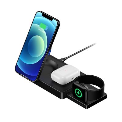 Carregador sem fio multifuncional de carregamento rápido para iPhone