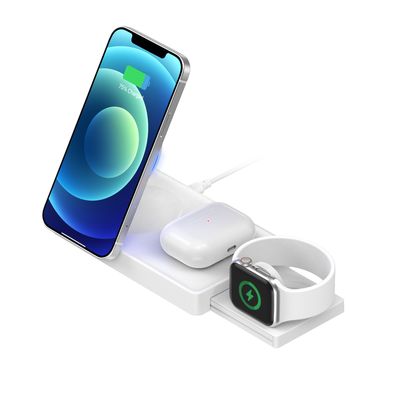 Carregador sem fio multifuncional de carregamento rápido para iPhone