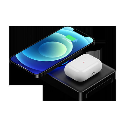 Carregador sem fio Qi 3 em 1, base de carregamento sem fio para Iphone 9V