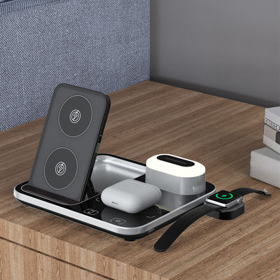 Dock de carregador sem fio Qi 4in1
