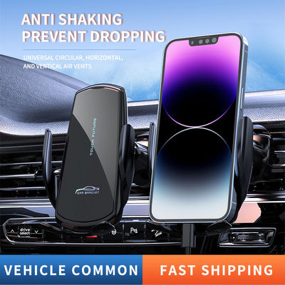Carregamento sem fio Qi Carregador de telefone para carro, carregador Qi Car Mount 97g