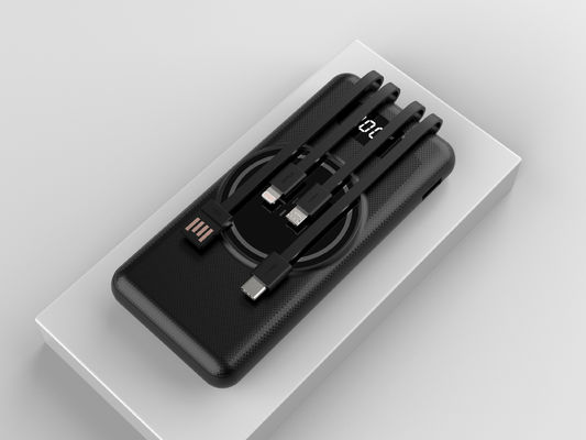 FCC aprovação Carregador de telefone portátil sem fio leve Banco de energia 15W magnético
