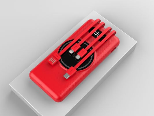 FCC aprovação Carregador de telefone portátil sem fio leve Banco de energia 15W magnético