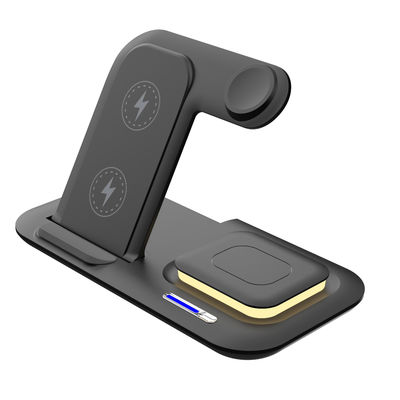 Multiplos dispositivos Qi Carregador sem fio Dock Stand 267g Para telefone móvel