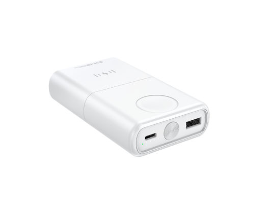 Banco de Energia ABS Branco, Apple Watch Bateria Pacote Largura 63mm