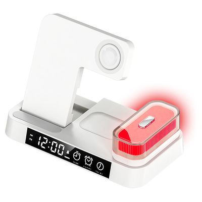 ABS Fast Qi Wireless Charging Stand Magnético com cabo USB